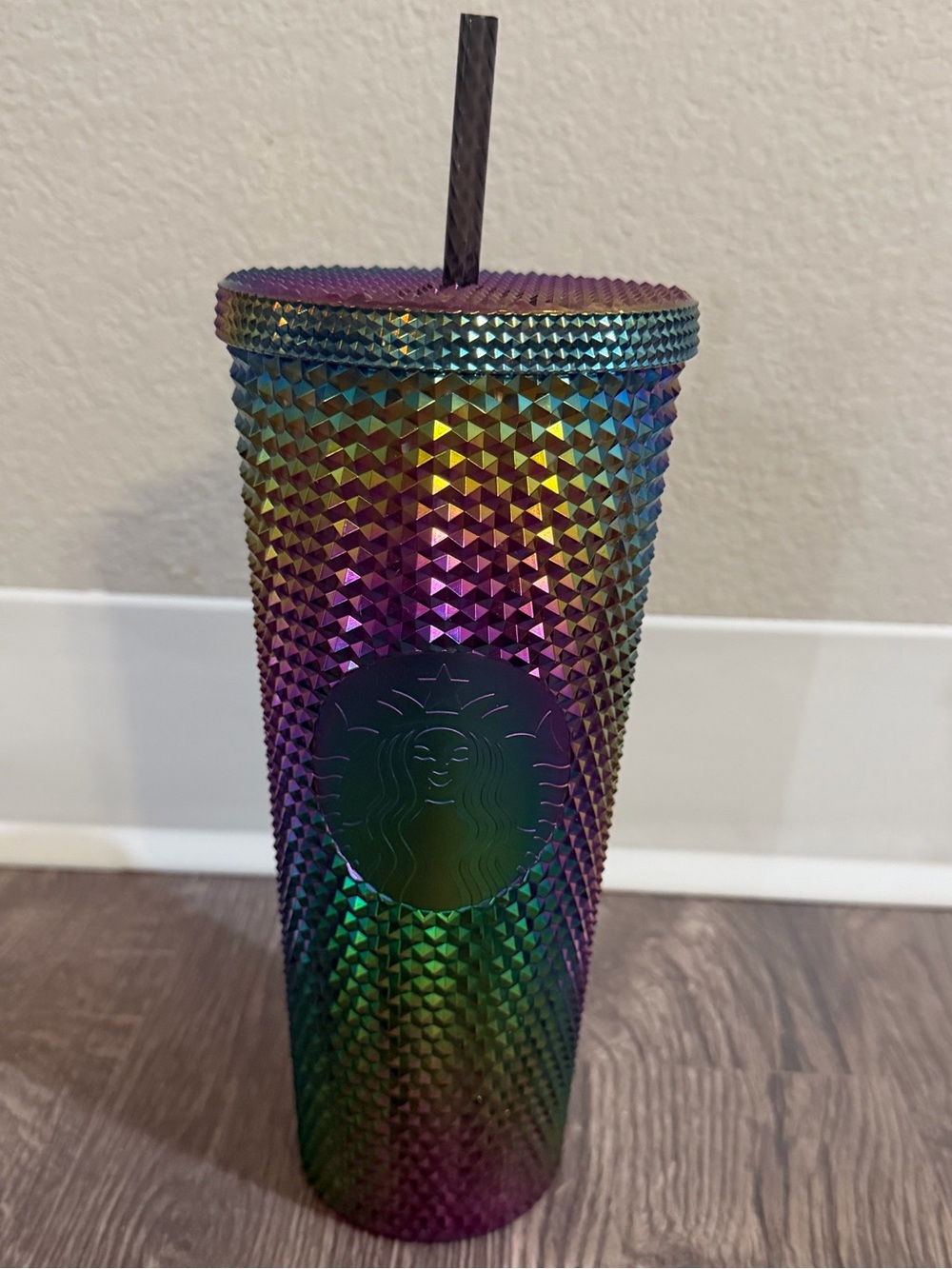 Starbucks 2023 Oil Slick Studded Tumbler
